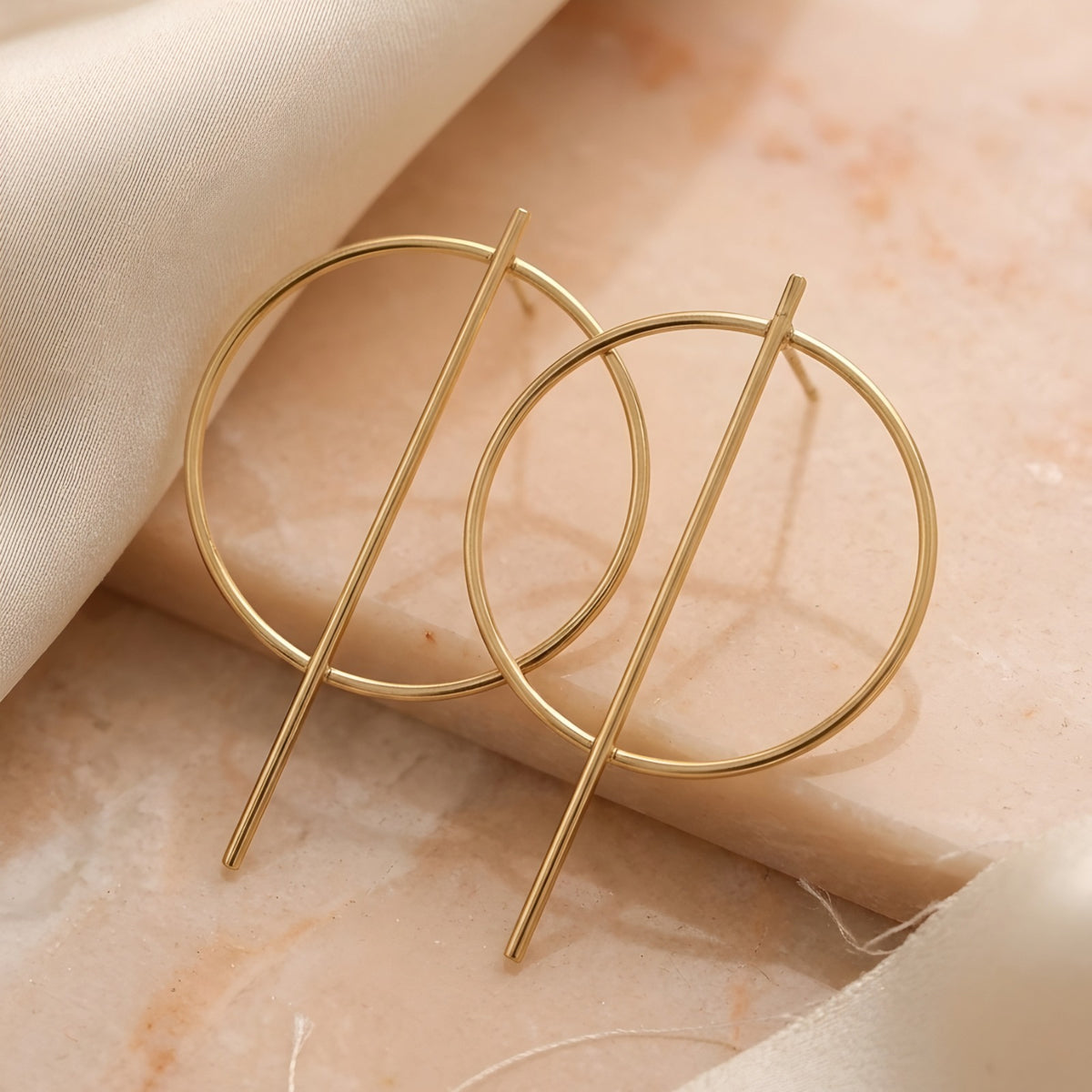 Delicate Threader Drop Earrings