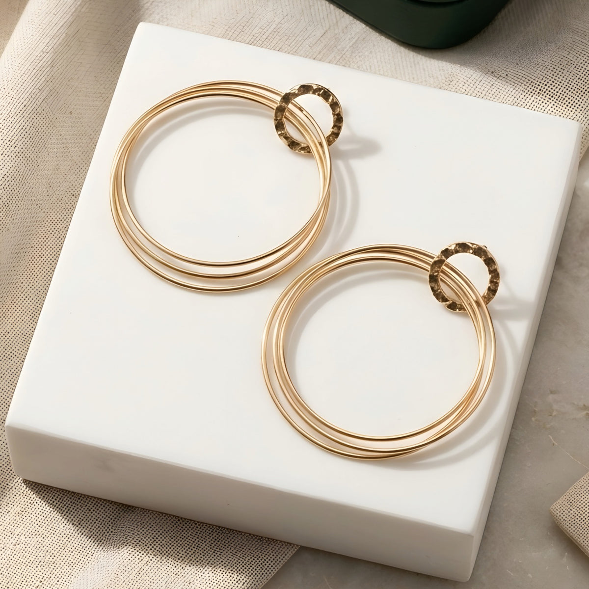 Classic Gold Hoop Earrings
