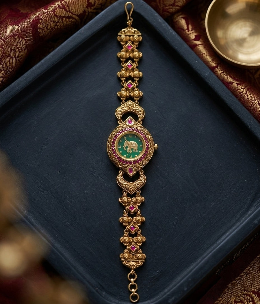 Emerald Heritage Bracelet Watch